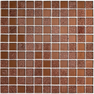   Мозаика Shine Brown 4*25*25/300*300