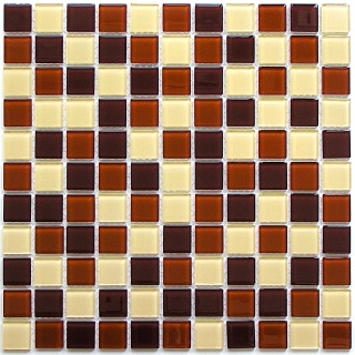  Мозаика Toffee mix 4*25*25/300*300