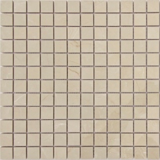 Мозаика керамогранит Nuvola beige полированная 23x23/300*300