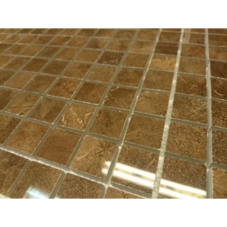 Мозаика керамогранит Venezia brown мозаика полированная 25x25/300*300