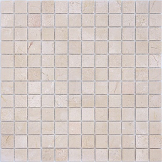 Мозаика Crema Marfil MAT 23x23x4