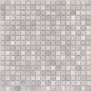 Мозаика Travertino Silver MAT 15x15х4