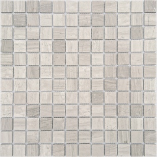 Мозаика Travertino Silver MAT 23x23х4