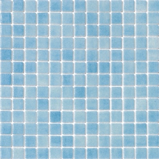  Мозаика AZUL CELESTEN (на бумаге) Испания 25x25 (300х300х4)