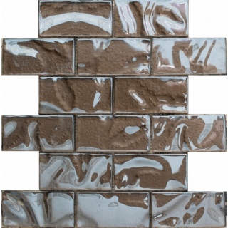 Мозаика S- 829 стекло  (48*98*8) 248*298 