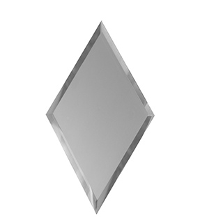РЗСм1-01 Зеркальная серебряная матовая плитка 